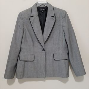 Kasper Houndstooth Blazer Size 12P